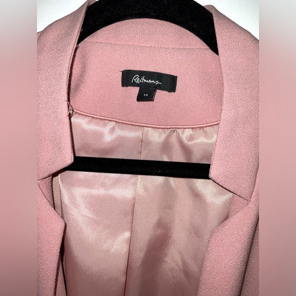 Dusty Rose Blazer | Reitmans Size 14 - Picture 3 of 4